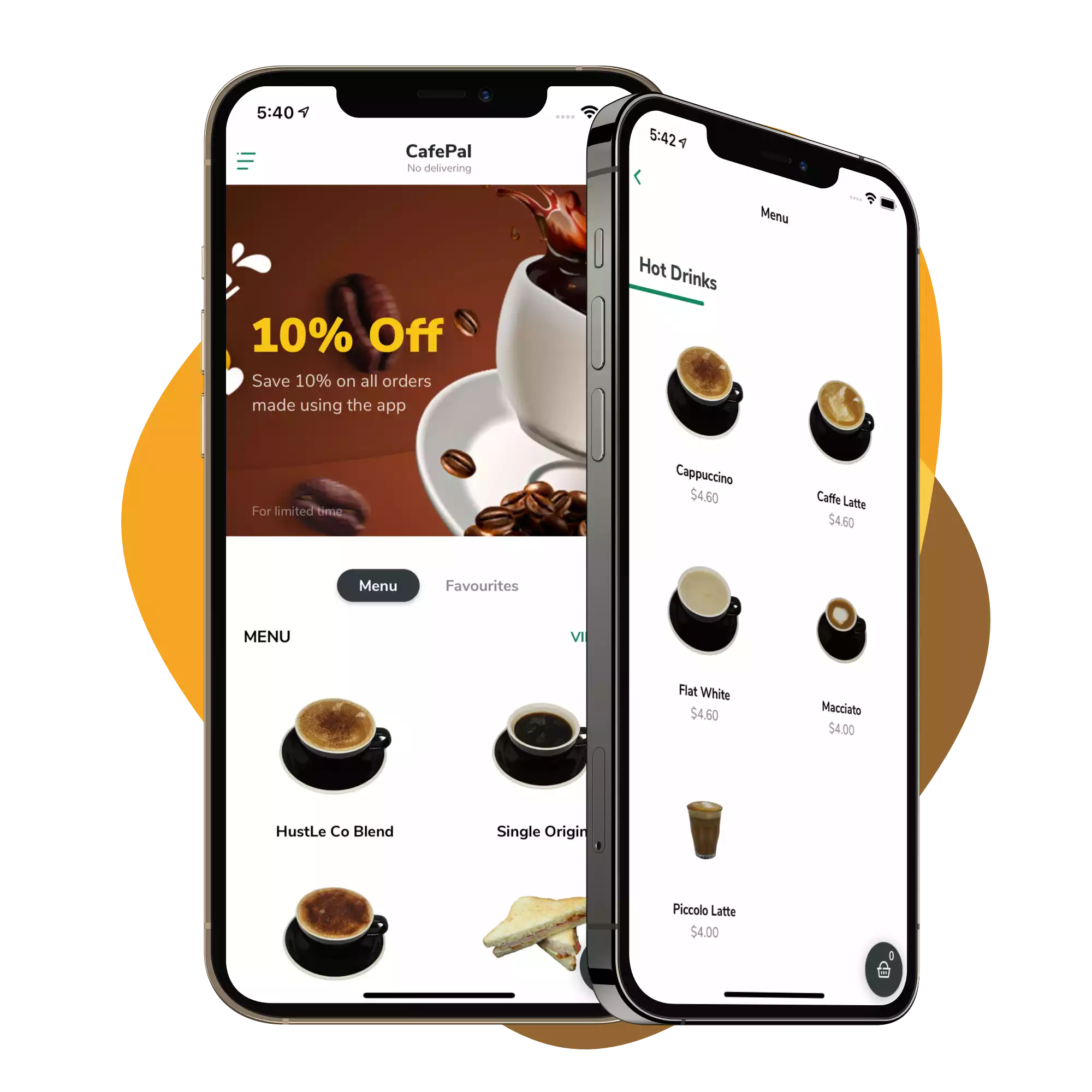CafePal coffee app